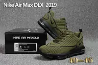 hommes nike air max dlx running chaussures athletic green army